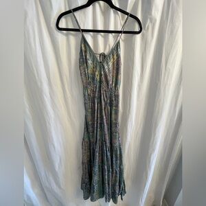 Chic Paisley Maxi Dress